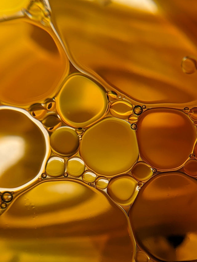 Zoom in on jojoba oil